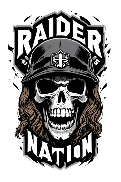 Raider Nation tattoo design idea