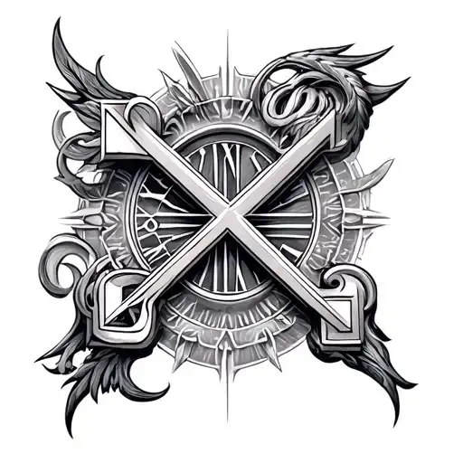 Roman Numerals 2007 tattoo design idea