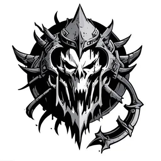 warhammer 40k erebus tattoo design idea