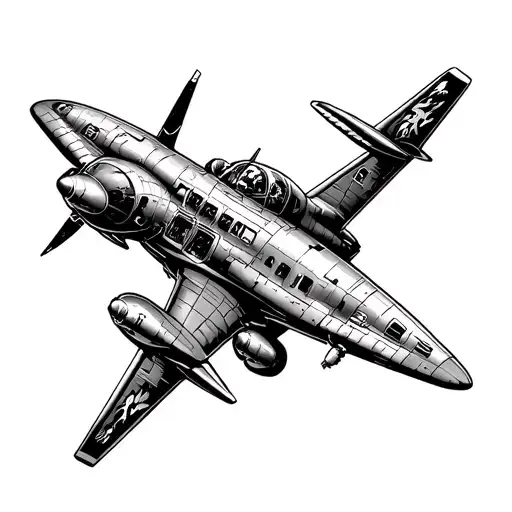 chrono trigger air plane epoch tattoo design idea