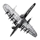 chrono trigger air plane epoch tattoo design idea