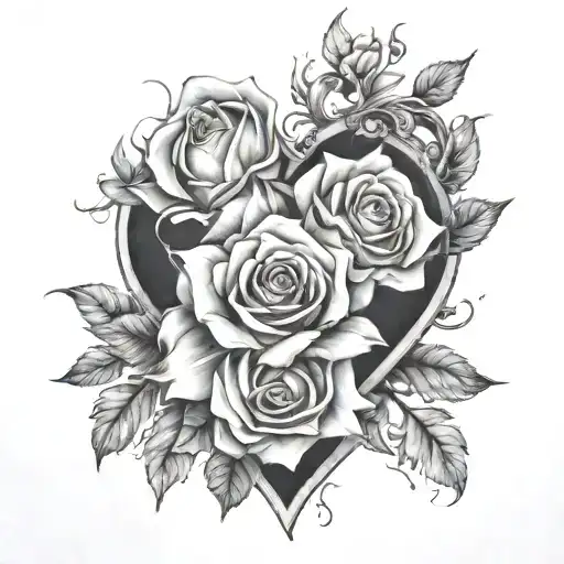 love fate tattoo design idea