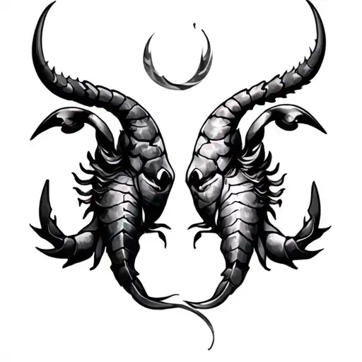 Taurus pisces and scorpio zodiac tattoo tattoo design idea