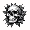 Tooled Leather tattoo design idea