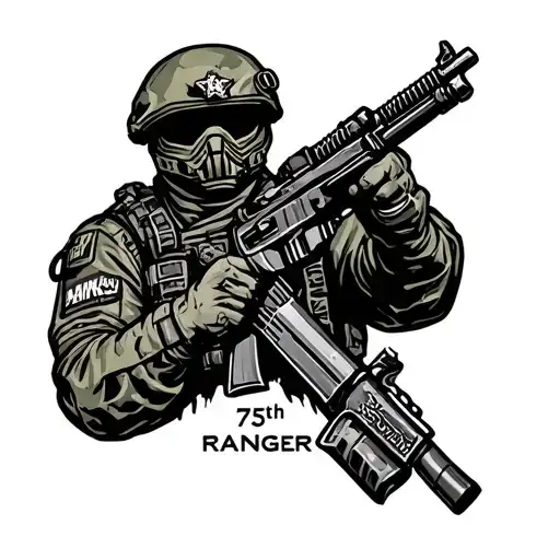 75th ranger regiment tattoo tattoo design idea