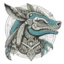 Pachamama Peru tattoo design idea