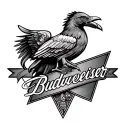 Budweiser tattoo design idea