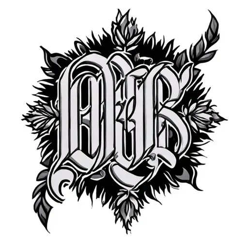 Two Word Ambigram Generator tattoo design idea