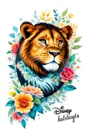 Full Leg Sleeve Tattoo Design ConceptTheme: Whimsical & nostalgic mix of Disney, DreamWorks, literature, music, Leo ♌️  tattoo design idea