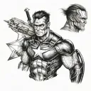 avenger tattoo design idea
