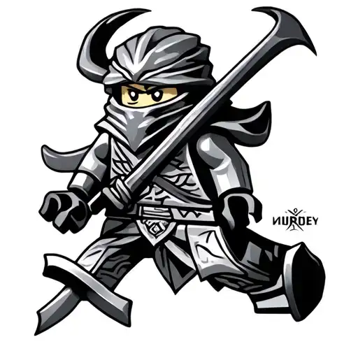 Ninjago scales tattoo design idea