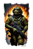 Ghostbusters tattoo design idea