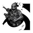 Ghostbusters tattoo design idea