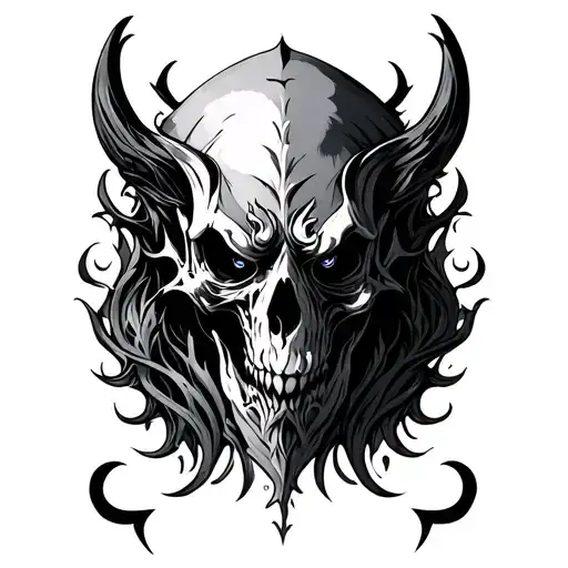 belial tattoo design idea