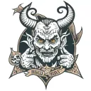 even the devil believes ' Immediately the father tattoo design idea