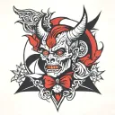 even the devil believes ' Immediately the father tattoo design idea