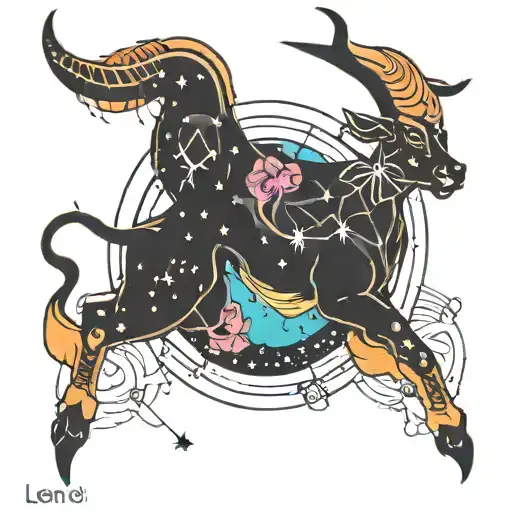 Leon Dmello, Mumbai, taurus constellation tattoo design idea