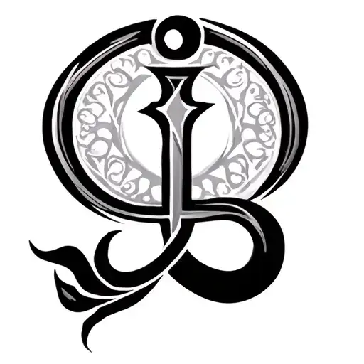 Trans Symbol, Filipina, Virgo sign tattoo design idea