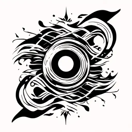 Mercury tattoo design idea