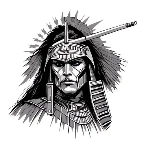 Star Wars ashoka tano tattoo design idea