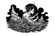 river of styx tattoo design idea