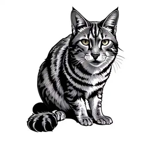 Bobcat tattoo design idea