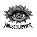 Abuse Survivor tattoo design idea