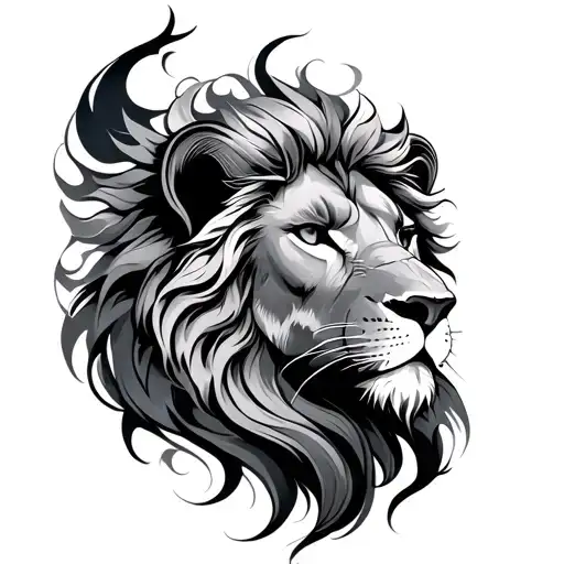 Aquarius Leo tattoo design idea