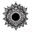sudarshan chakra tattoo design idea