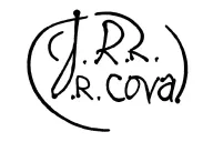 write "J.R. Cova" in graffiti inspired letters as a cattle brand  tattoo design idea