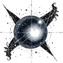 Andromeda Constellation tattoo design idea