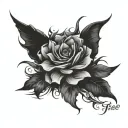 still I rise tattoo design idea