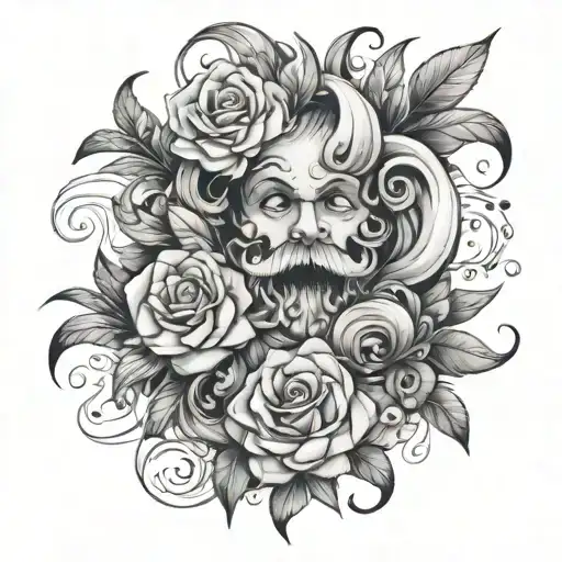 lucas liana white tattoo design idea
