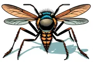 mosquito tattoo design idea