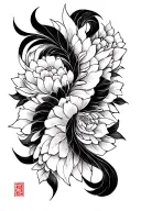 Sukuna Markings tattoo design idea