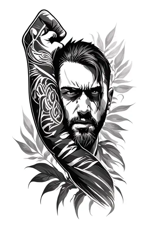 far cry 3 arm sleeve tattoo design idea