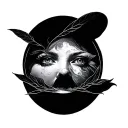 perception is reality  tattoo design idea