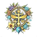 picses libra Sagittarius symbol tattoo design idea