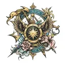 picses libra Sagittarius symbol tattoo design idea