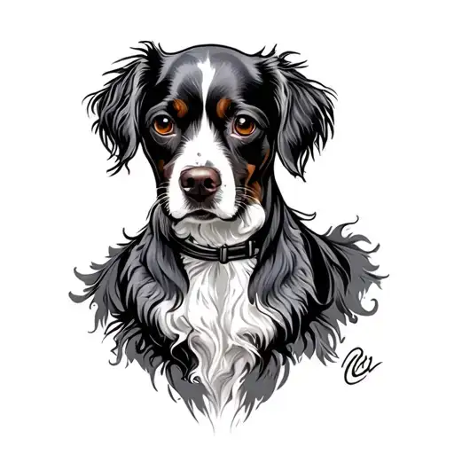 Cavalier tattoo design idea