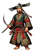 Shogun tattoo design idea