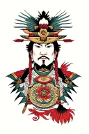 Shogun tattoo design idea