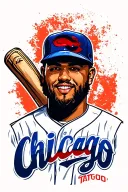 chicago cubs tattoo design idea