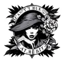 can't hurt me tattoo design idea