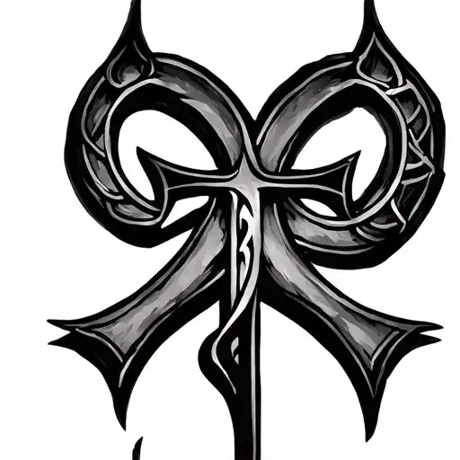 Chi Rho christogram tattoo design idea