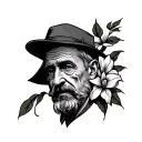 dad mourning tattoo tattoo design idea