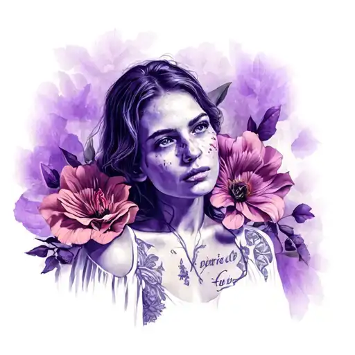 domestic violence survivor tattoo design idea
