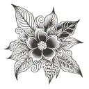 bleached tattoo design idea