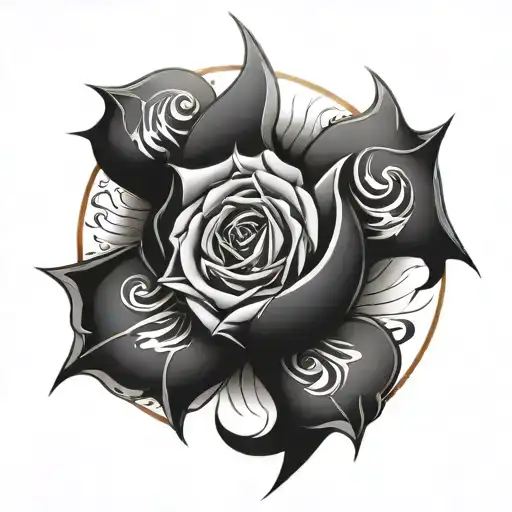 666   tattoo design idea