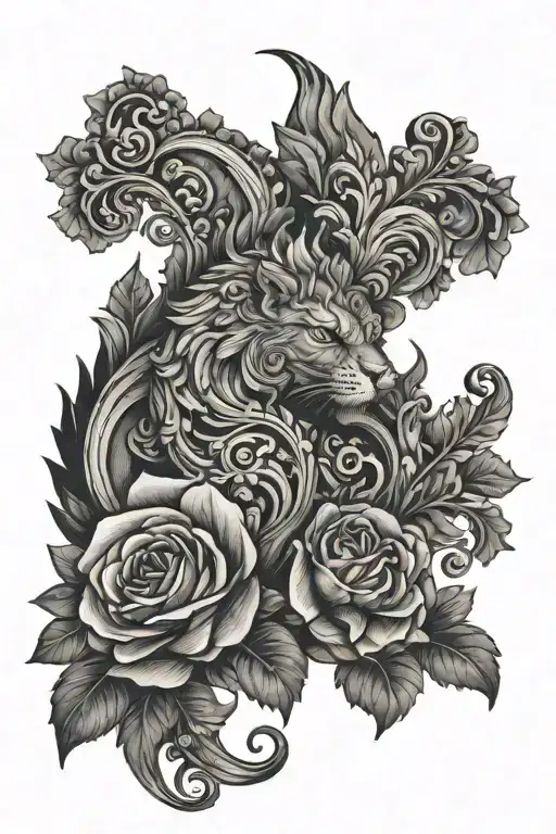 russian tattoo design idea